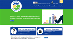 Desktop Screenshot of calorieconsulting.com